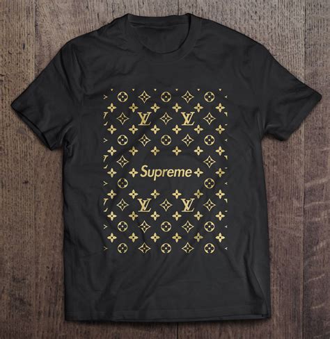 supreme x louis vuitton shirt replica